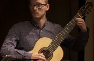 Matt House online guitar teacher with Your Space Music Lessons
