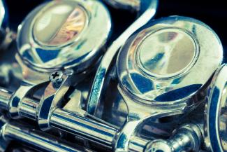 close up image of a flute