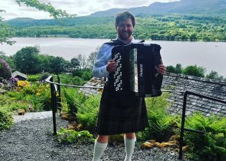 Thom Hardaker Online Accordion Teacher with Your Space Music Lessons