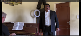 Singing pupil Ravi taking lessons with Your Space Music Lessons