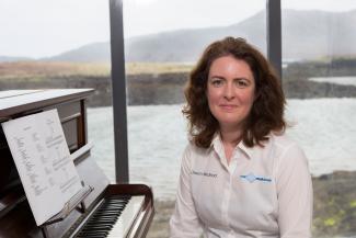 online piano teacher Olwen Macleod from Your Space Music lessons