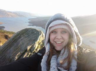 online woodwind tutor Lucy Leibold outdoors